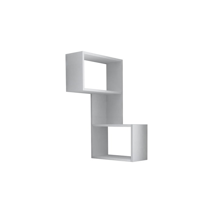 Hanah Home Estantería de pared Escandinava Blanca Hanah Home Estantería de pared Escandinava Blanca